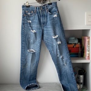 Levi’s 501 skinny high-waisted